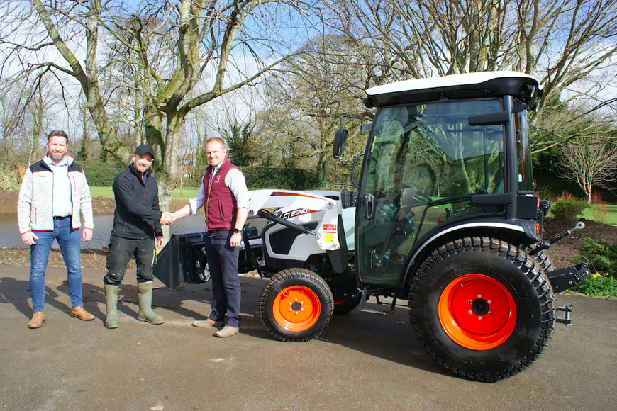 UK’s First Bobcat Compact Tractor Working Hard in Yorkshire